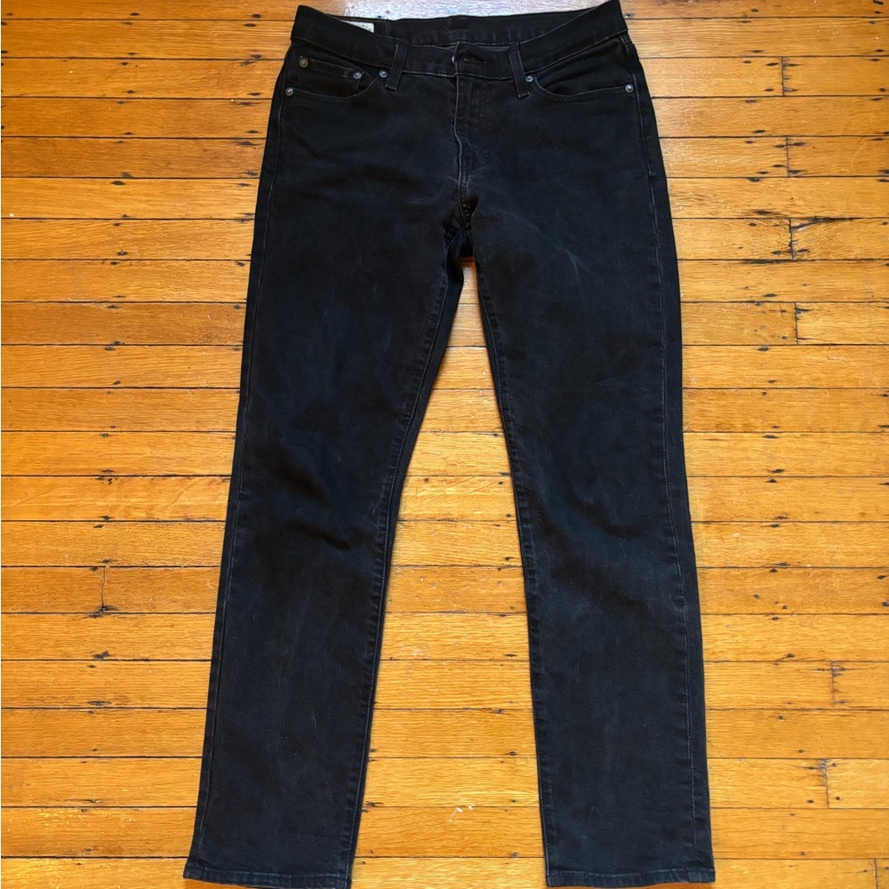 Levi's Premium 541 Black Athletic Flex Taper Denim Jeans Men 30x32